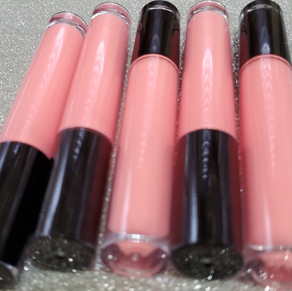 Strawberry Pink Ice Cream Nude Lipgloss Lipstick - Picture 5 of 8